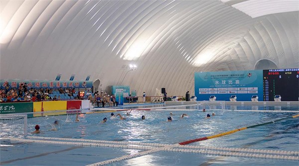 氣膜游泳池，氣膜游泳館
